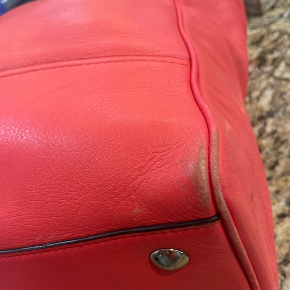 Coach Legacy Leather large Tanner Purse Brass hardware - Picture 13 of 14